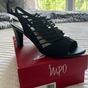 Black Strappy Heels